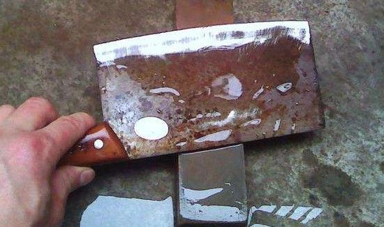 如何防止菜刀生锈