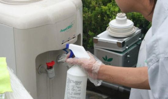 饮水机消毒方式