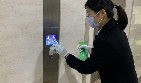 电梯按钮怎么消毒