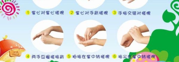 7步洗手法步骤变成儿歌