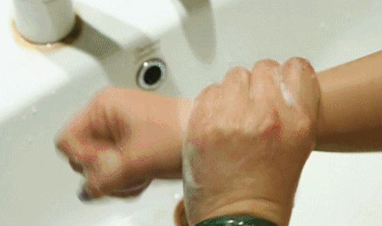 七步洗手法