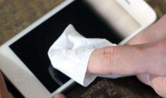 酒精可以擦手机屏幕吗