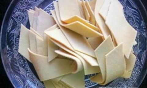 干豆腐怎么切棱形