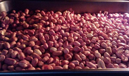 干花生米用烤箱烤多久