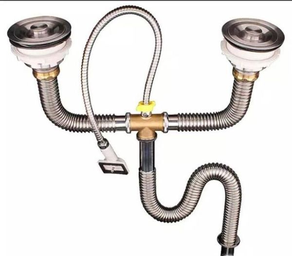 如何更换厨房水槽软管和下水管