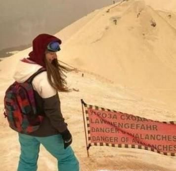 俄罗斯橙色降雪是怎么回事