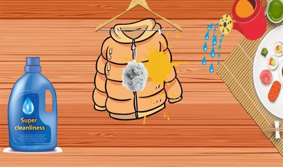 羽绒服怎么洗干净