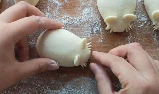 怎样做面食老鼠