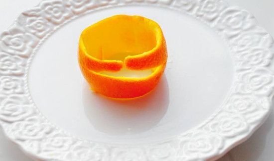 橙子小熊果盘切法