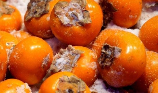 冻柿子和虾可以一起吃吗