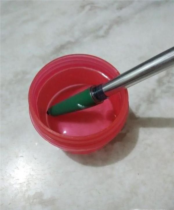 英雄钢笔不下水怎么办?