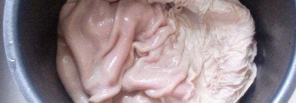 加什么煮猪肚烂得快