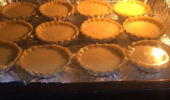 烤蛋挞的温度和时间上下火