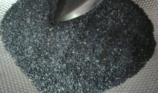 刚洗过的黑芝麻可以直接炒吗