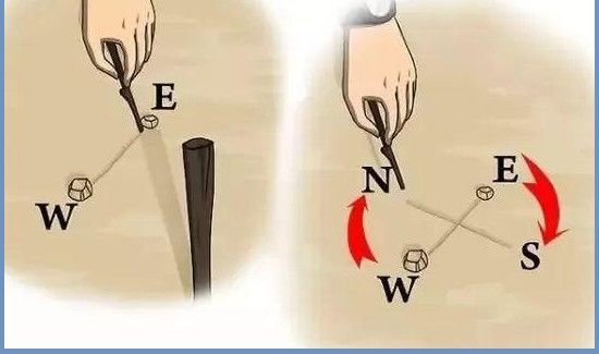 怎么利用太阳的位置辨认方向