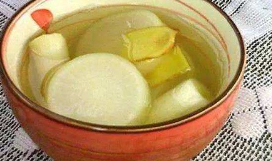 萝卜生姜蜂蜜水的功效