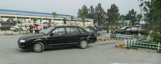 倒车入库如何找点