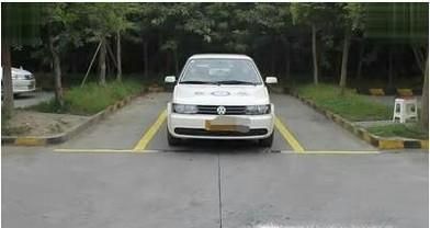 倒车入库如何找点