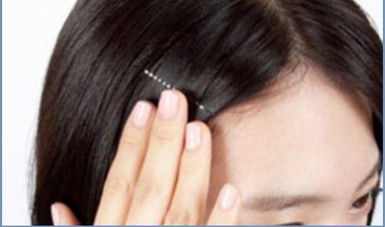 假发刘海怎么带