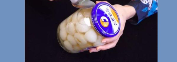 怎么打开罐头瓶盖