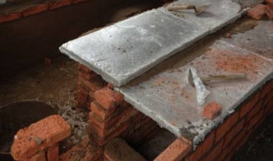 火炕的迎风砖摆放方法