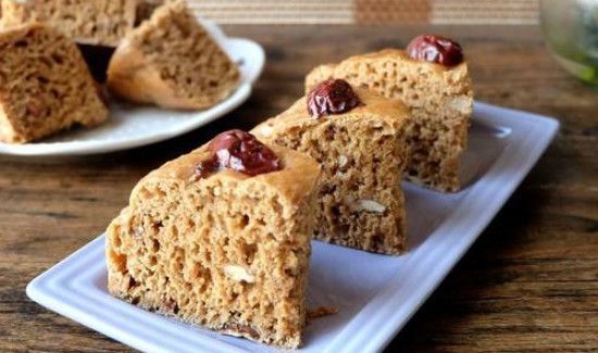 为什么红枣发糕做出来有点粘