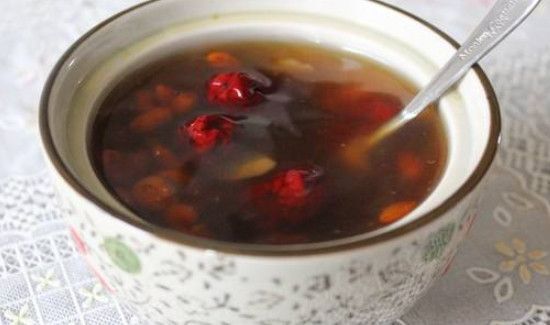 红糖大枣枸杞姜水的功效与作用