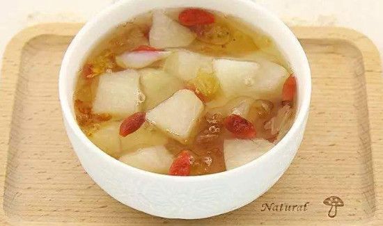 梨和枸杞一起喝有什么功效