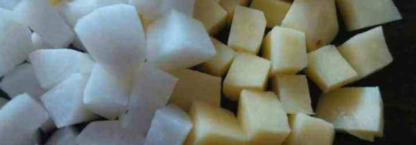 白萝卜和马铃薯可以一起吃吗