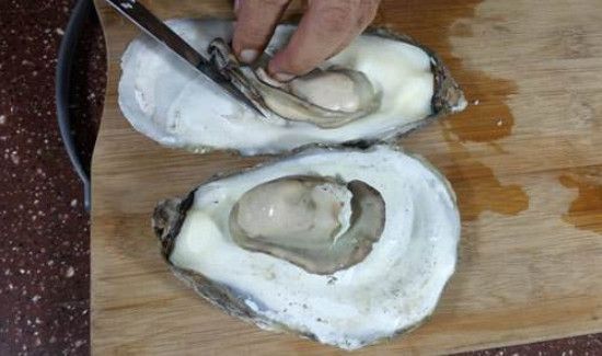 生蚝怎么清洗内脏图解