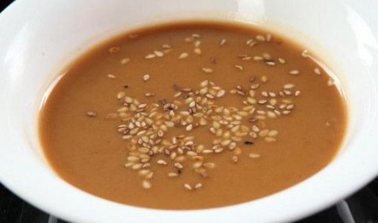 调芝麻酱用水还是油调