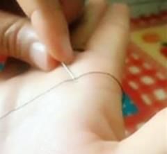 生活小技巧：不用工具如何快速给针穿线