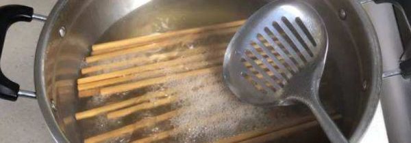 煮筷子消毒需要放什么