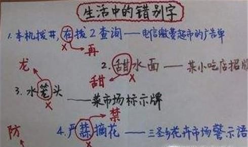 错别字修改的9种方法