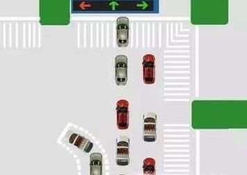 左转弯待转区直线红灯怎么做