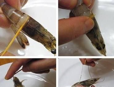 虾的沙线怎么挑