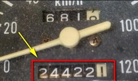 怎样看摩托车里程表