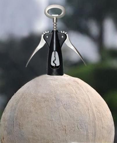 怎样快速开椰子喝椰汁