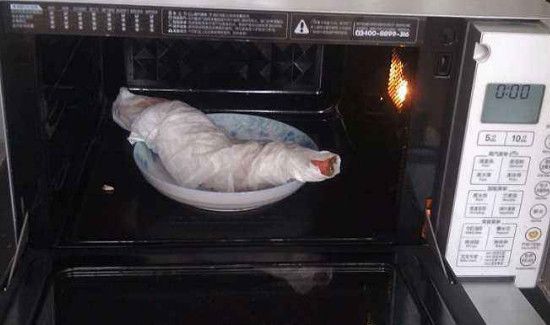 微波炉烤红薯用什么火