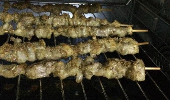 电烤箱烤肉串的时间和温度