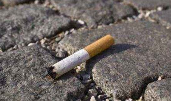 没有灭的烟头有多少度
