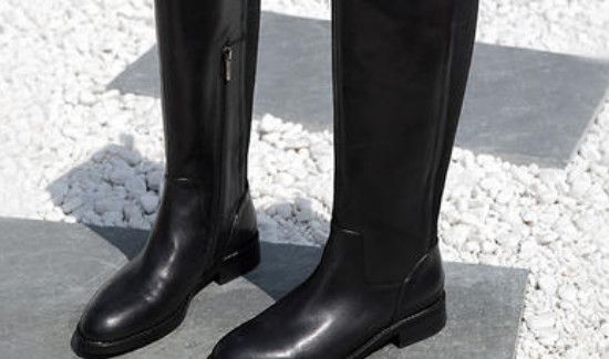 长筒靴怎么穿不会掉