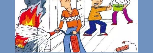 电器着火不能用什么灭火器