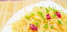 炒一盘爽脆不粘锅的土豆丝－－酸辣土豆丝