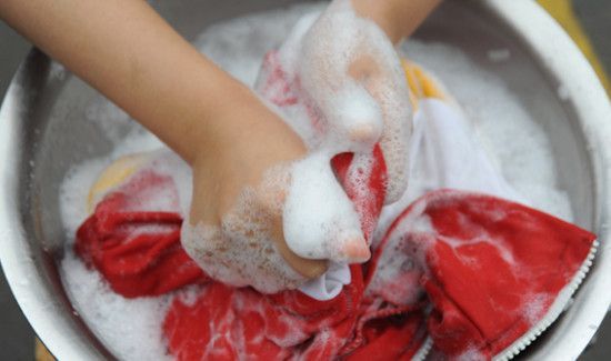 血污渍怎么洗干净