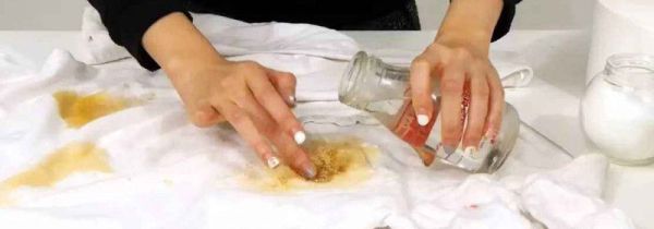 衣服溅到84怎么去除