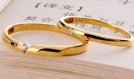 au750钻戒里面的数字代表什么