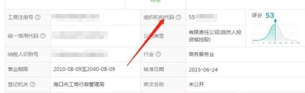 如何查询公司企业的组织机构代码
