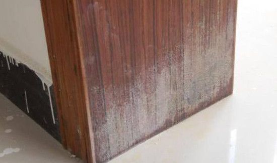 门套发霉烂了怎么翻新