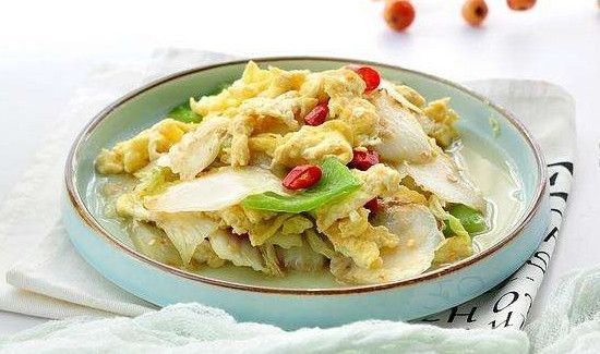 白菜和鸡蛋可以一起吃吗?